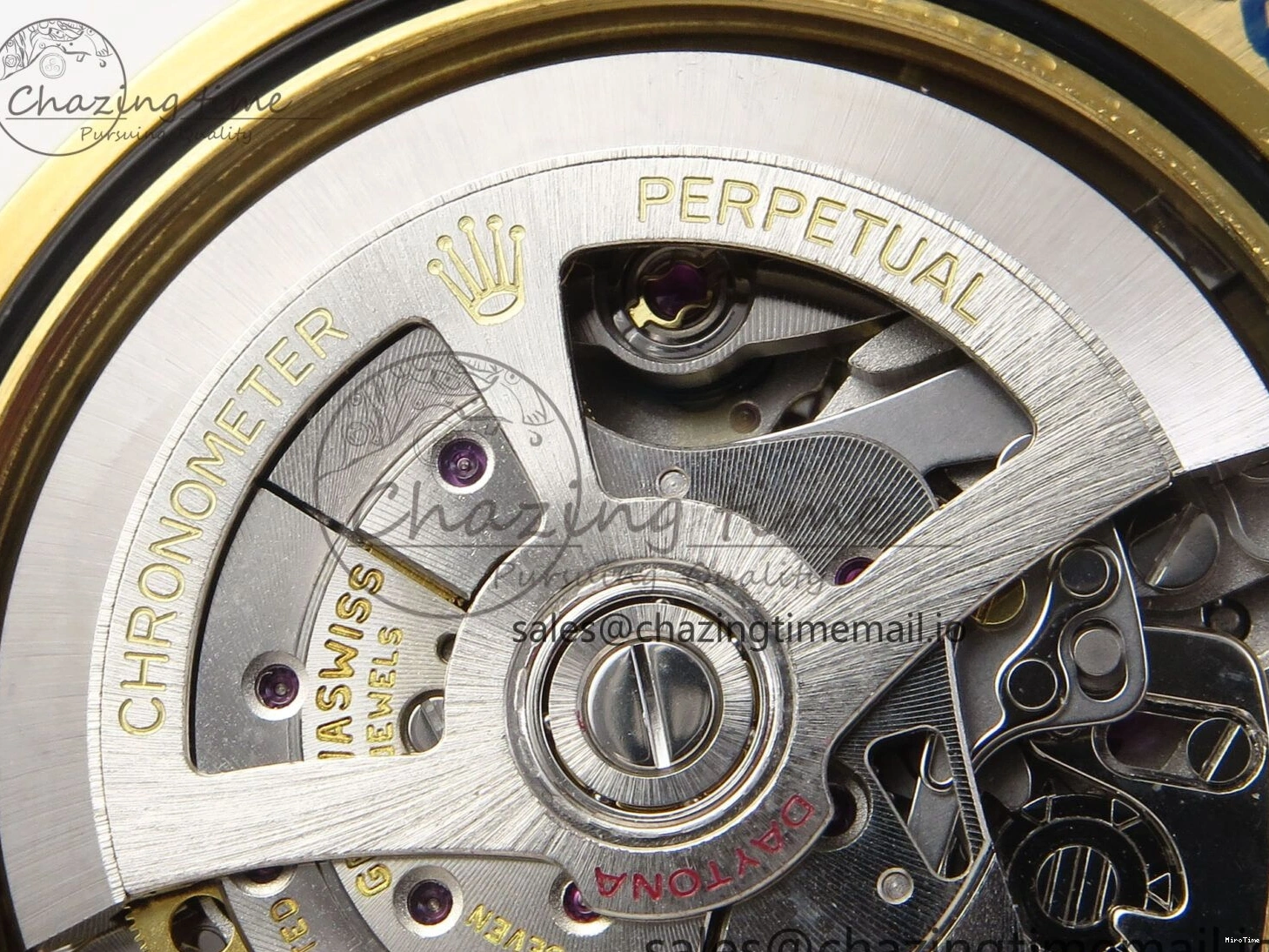 MiroTime 0208 Daytona 126518 QF 1:1 Best Edition Black YG Dial on Oysterflex Strap SH4131 V Functional 283